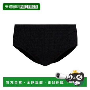 BWB211510001 内裤 SS2025 黑色 BALMAIN 松紧腰身泳裤 男士