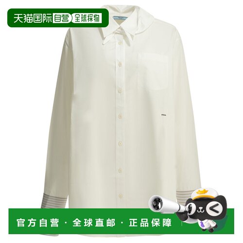PRADA 女士衬衫 P470JR6283F0009SOOO AW2026 白色