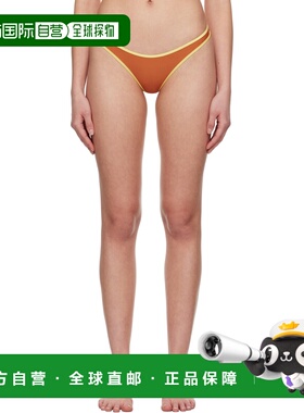 1h可退 潮奢 Miaou 女士 橙色 Jo 比基尼泳裤 2031SWYO