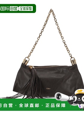 CHLOÉ 女士斜挎包 C25SS447O3724X SS2025 黑色 Foulard单肩包