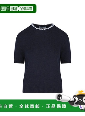 PRADA 女士针织衫 P24V2B18M6F0008P26 SS2026蓝色羊绒