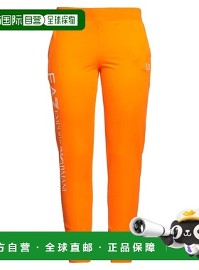 1h可退 潮奢 Ea7 女士 休闲长裤 orange橙色 舒适时尚卫裤休闲裤