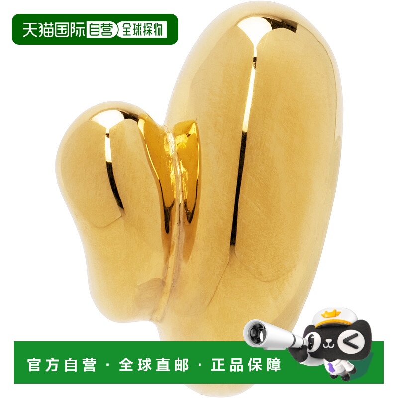 1h可退 潮奢 Maria Black 女士 单只金色 Sagene Trail 耳钉 1010