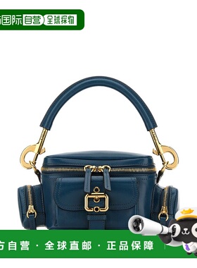 CHLOÉ 女士手提包 C24AS534N8344Q SS2025 蓝色 拉链开合手提包