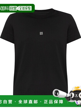 GIVENCHY 女士衬衫 BW70AS3YNM008 AW2024 黑色