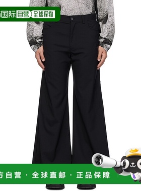 1h可退 潮奢 KUSIKOHC 男士 黑色 Right To Fail Oversized 长裤