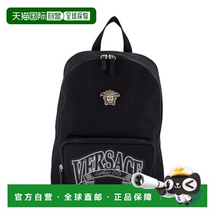 VERSACE 男士双肩包 10206451A15854 AW2025 黑色 Versace Backpa