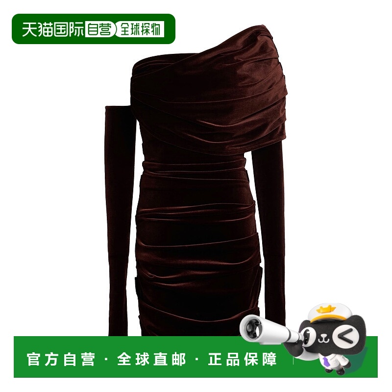 1h可退 潮奢 ALEX PERRY 女士 高雅连衣裙 brown棕色 舒适时尚