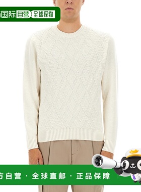 HERNO 男士针织衫 MG00028UR710361000 AW2025羊绒花色长袖毛衣