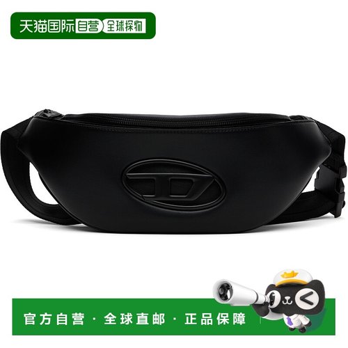 1h可退 潮奢 Diesel 迪赛 男士 黑色 Holi-D M 腰包 X10261P5925