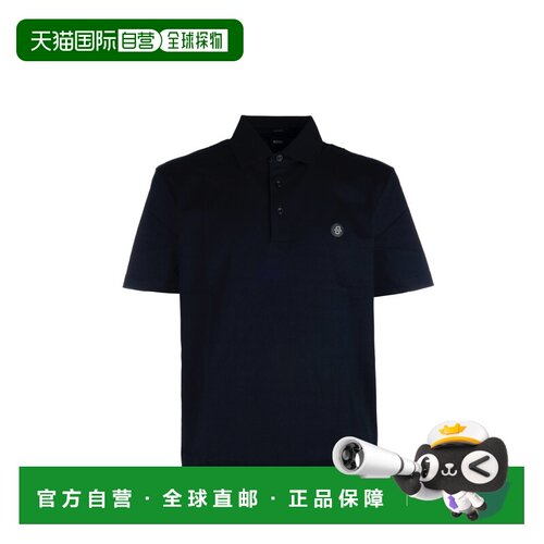 BOSS HUGO BOSS 男士T恤 50520297404 AW2025 黑色短袖