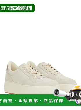 1h可退 HOGAN 女士运动鞋 HXW6700FK80U3J0CAS SS2025 白色