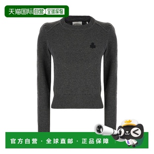 潮奢 木炭色棉混纺毛衣 ISABEL 女士 25APU0733FAC MARANT 1h可退