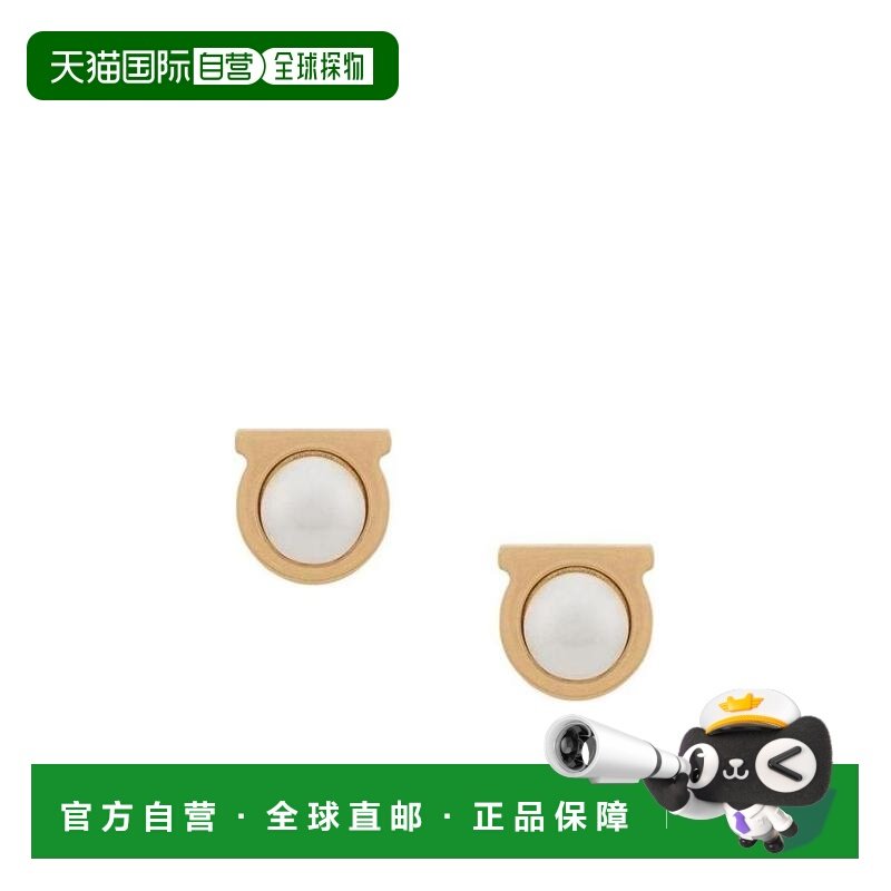 SALVATORE FERRAGAMO 女士耳饰 696454001 AW2024,饰品/流行首饰/时尚饰品新,耳钉,淘宝优惠券,粉丝福利购,淘宝优惠卷