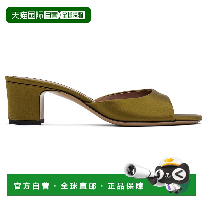 1h可退 潮奢 Paris Texas 女士 绿色 Lara Mule 50 凉鞋 PX1542XT