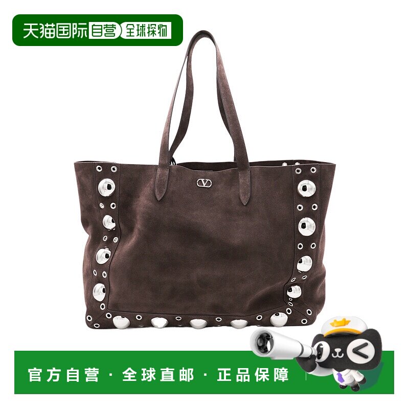 VALENTINO 男士手提包 YB0D58SVI0TO SS2025 棕色 双手柄手提包
