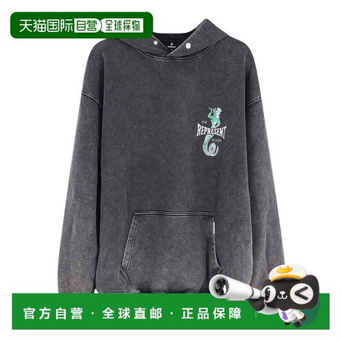 Represent 男士卫衣 MLM10061647 SS2026 灰色 Cott支付后1h可退