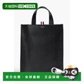 潮奢 织纹皮革手提包 Thom 汤姆 1h可退 男士 Browne 布朗 MAG388