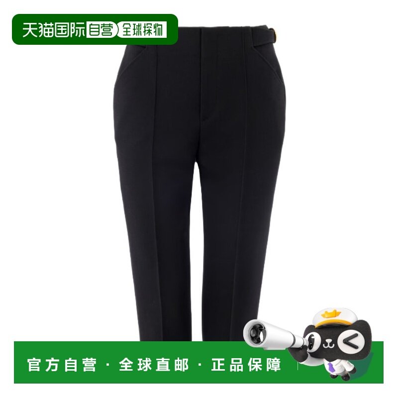 CHLOÉ 女士正装裤 CH26SPA15061001 SS2026 黑色 七分裤休闲裤,女装/女士精品,西装裤/正装裤,淘宝优惠券,粉丝福利购,淘宝优惠卷