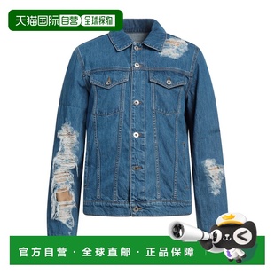 1h可退 潮奢 J.W. Anderson 男士 牛仔布夹克 blue蓝色 舒适时尚