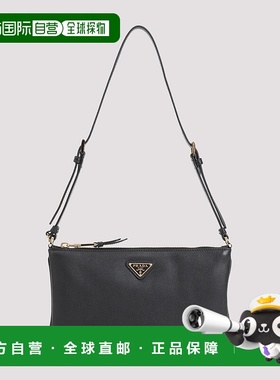 PRADA 女士单肩包 1BC238VOVO2CYSF0002 SS2025黑色手提包 斜挎包
