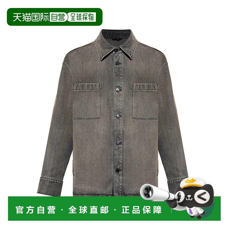 1h可退 FENDI 男士夹克 FW1410AT2IF0ZJ4 AW2025 灰色 JACKET MAR