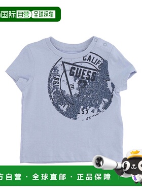 1h可退 潮奢 Guess 盖尔斯 婴儿 T恤童装 purple紫色 舒适时尚