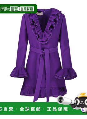 VALENTINO 女士连衣裙 6B3VAES61CFR1B SS2025 紫色