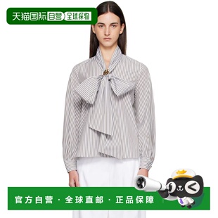 1h可退 潮奢 MaxMara 麦斯玛拉 女士 灰褐色 Disco 衬衫 25211160