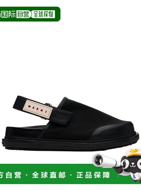 MARNI 女士凉鞋 SBMS008701P639200N99 SS2024 黑色拖鞋