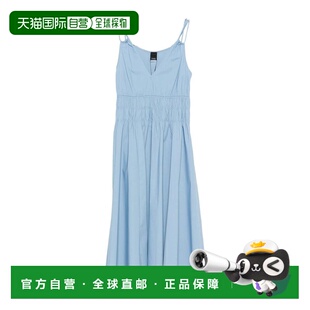 PINKO 女士连衣裙 106524A35QE35 CO 浅蓝色 Amie Dress