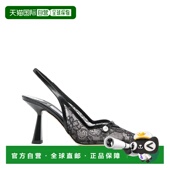 潮奢 跟黑色高跟鞋 Jimmy 周仰杰 1h可退 鞋 Choo 女士 AMITA85DRH