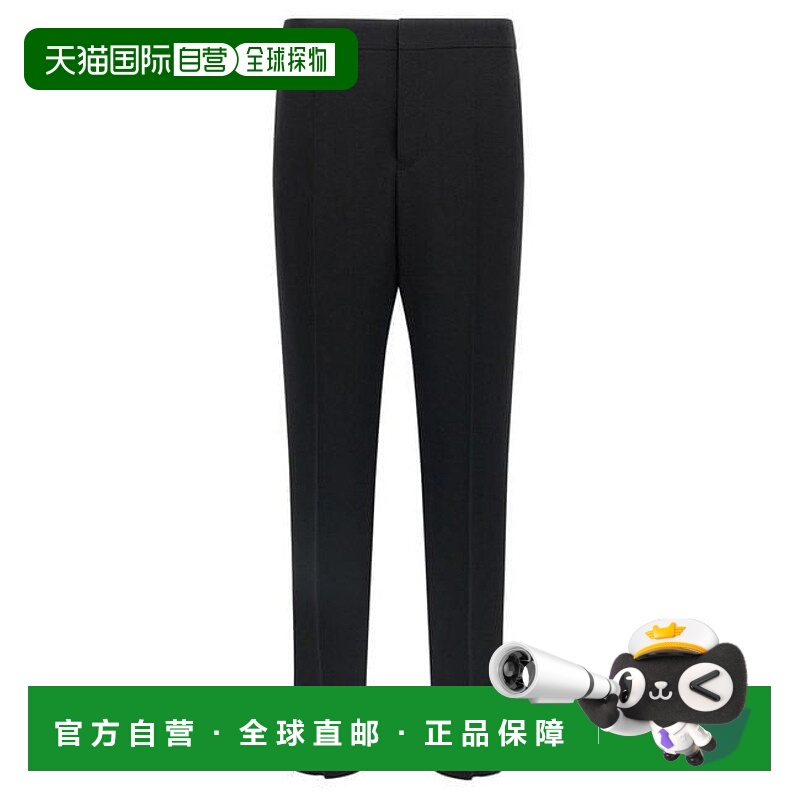 1h可退 潮奢 Saint Laurent 圣罗兰 男士 羊毛休闲裤 819925Y7E63