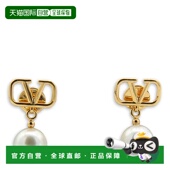 潮奢 VLOGO valentino 1h可退 华伦天奴 女士 标志金属耳环 7W2J0