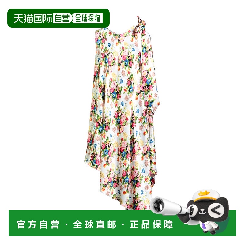 1h可退 潮奢 LOEWE 罗意威 女士 中长连衣裙 white白色 舒适时尚