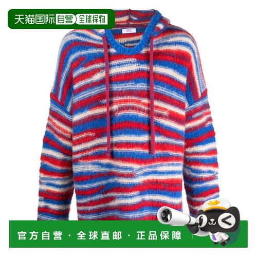 ERL 女士针织衫 ERL07N015REDBLUE AW2023 红色 ERL Sweaters