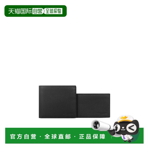 1h可退 Coach蔻驰 男士钱包 CR911BLK SS2019 黑色 徽标折叠钱包