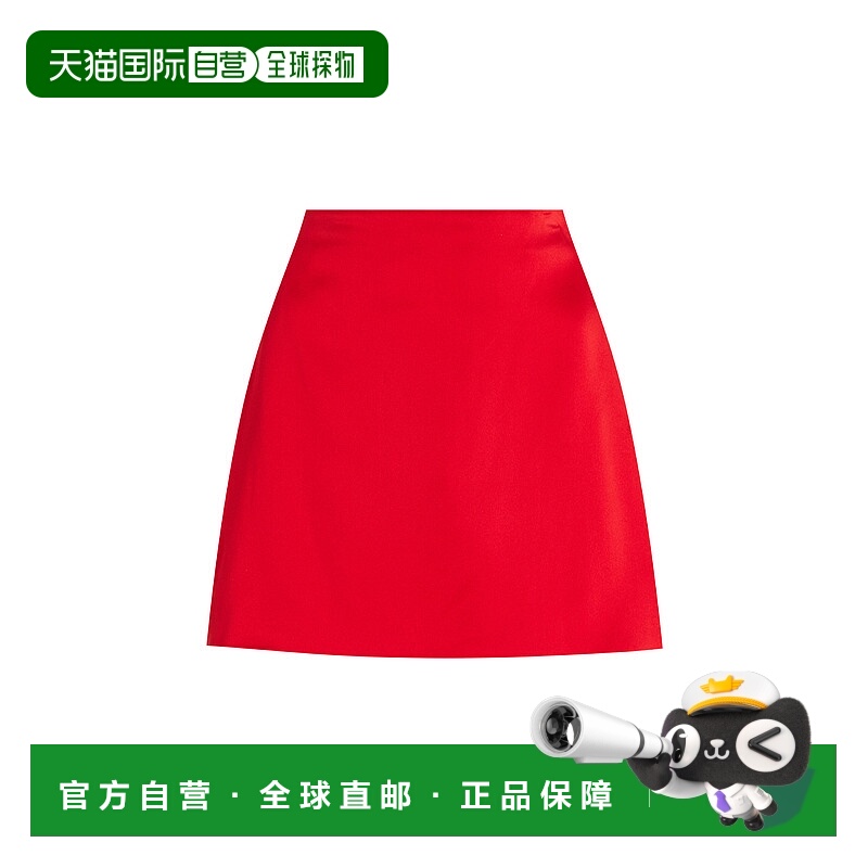 1h可退 潮奢 Alejandra Alonso Rojas 女士 缎面迷你半身裙