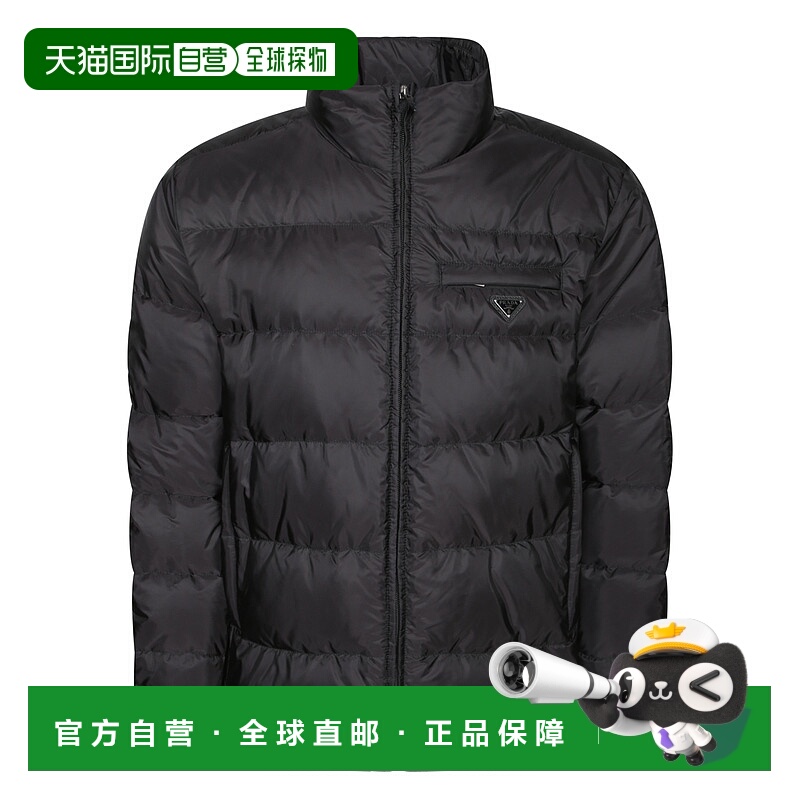 1h可退 PRADA 男士夹克 SGC9331WQ9F0002 AW2025 黑色 Lightweigh