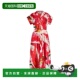 BURCH with 女士连衣裙 AW2025 TORY Dress 1597280651 红色 prin
