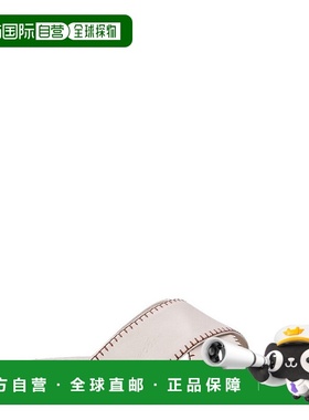 1h可退 潮奢 Hogan 女士 交叉带皮质拖鞋 HXW6600FH40LE9