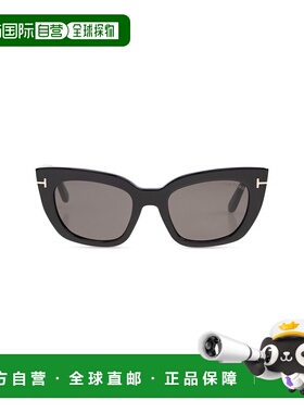 1h可退 TOM FORD 女士太阳镜 FT119005301A CO 黑色 Sunglasses