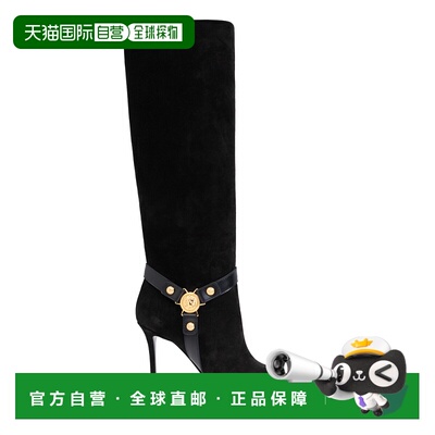 BALMAIN 女士高跟鞋 DN1TA046LSOV0PA AW2024 黑色 Eva High Stil