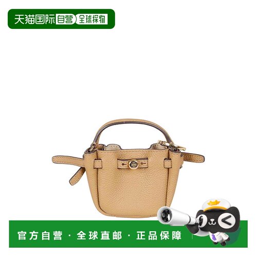 TORY BURCH 女士饰品 184996227 SS2026 棕色 ROMY 水桶包挂饰