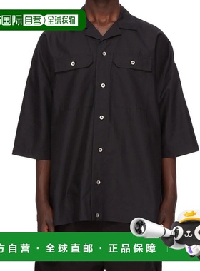 RICK OWENS 女士衬衫 DU01E3290CVS09BLACK SS2025