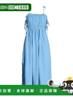 潮奢 Topshop 女士 夏装连衣裙 blue蓝色 舒适时尚