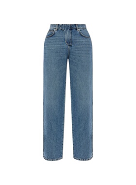 1h可退 BALMAIN 男士牛仔裤 FH0ML137DG026FF AW2025 蓝色