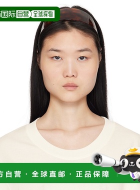 1h可退 潮奢 Sophie Buhai 女士 棕色 Bessette 发箍 FW20H04TORT