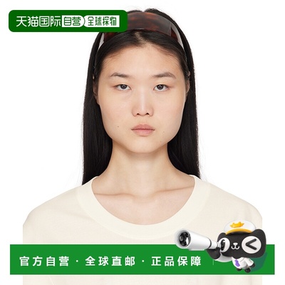 1h可退 潮奢 Sophie Buhai 女士 棕色 Bessette 发箍 FW20H04TORT