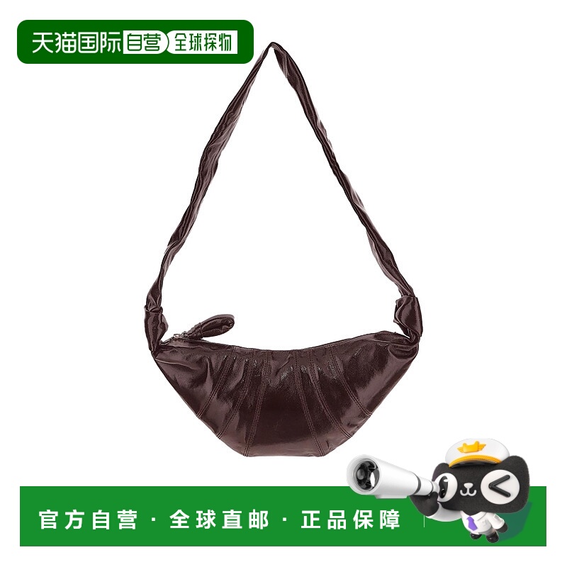 1h可退 LEMAIRE 男士斜挎包 BG0003LF1329BR401 CO 黑色 Croissan